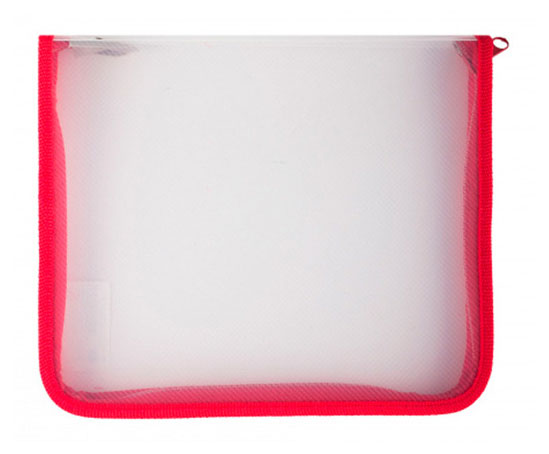 

Папка для тетрадей Пчелка А5 на молнии пластиковая, 230х180х25 мм, 1 шт, в ассортименте