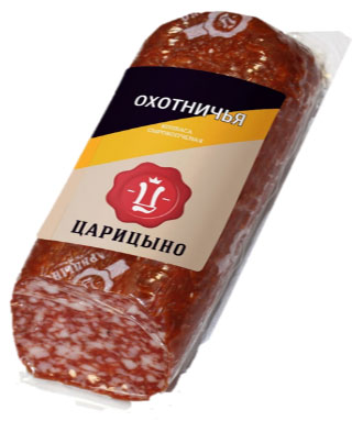 

Колбаса Царицыно охотничья сырокопченая, 250 г