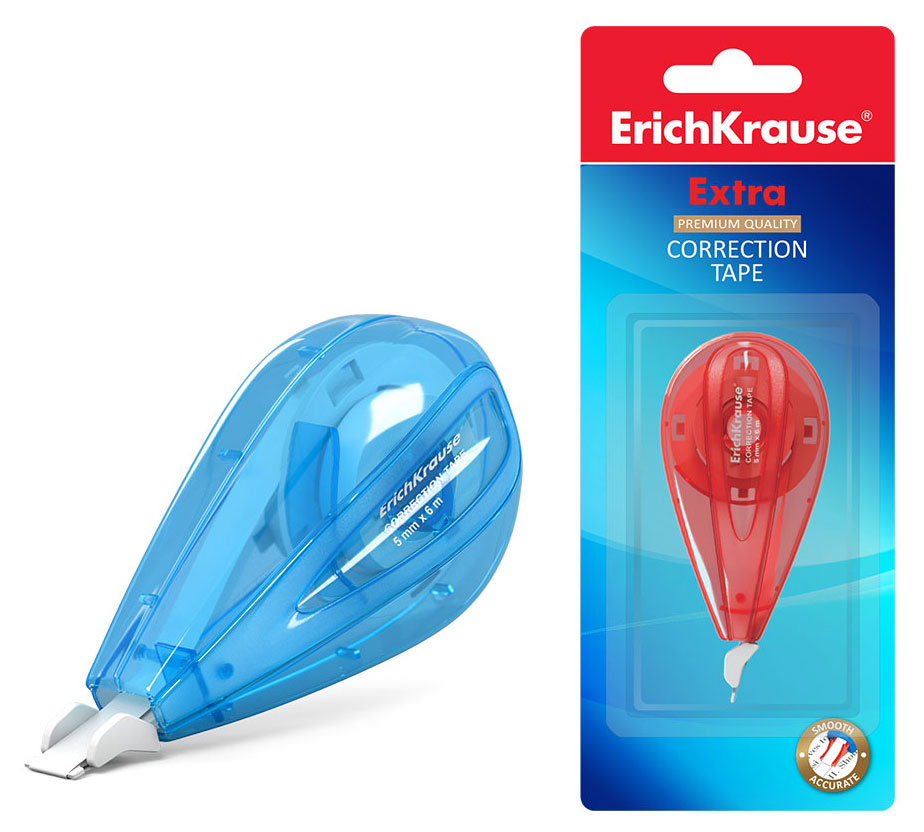 

Корректирующая лента ErichKrause Extra 5 мм х 6 м, 1 шт