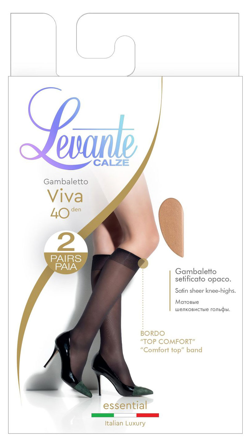 

Гольфы женские Levante Viva 40 diano. 2 пары