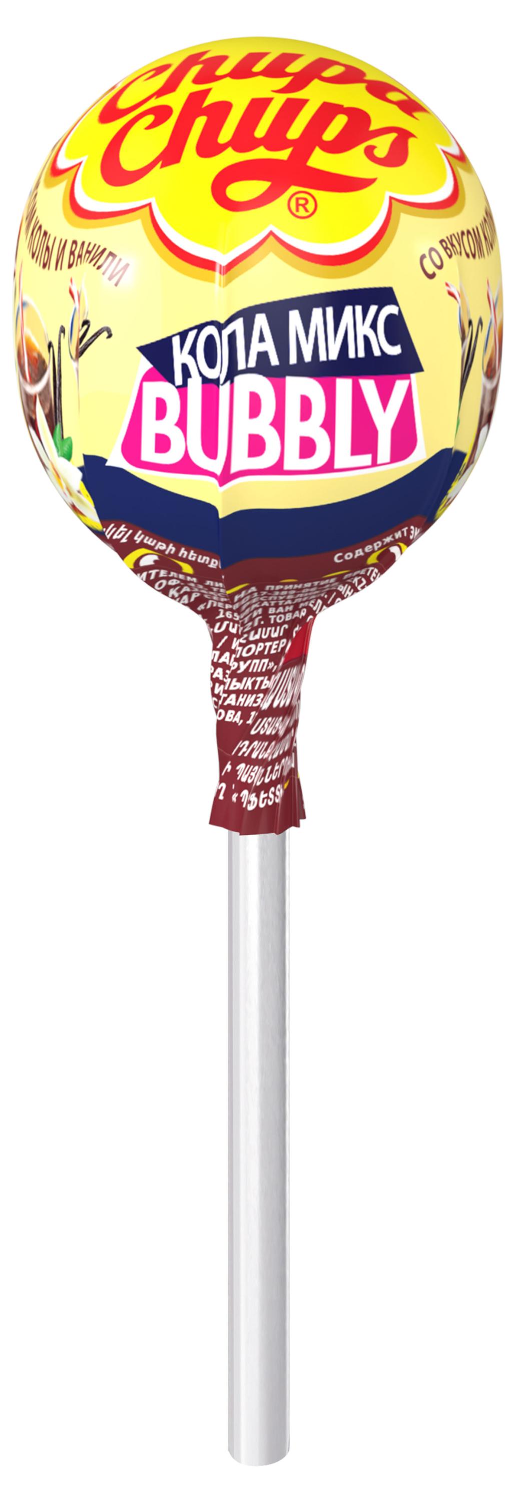 Изображение товара Карамель Chupa Chups Bubbly Кола, 17 г