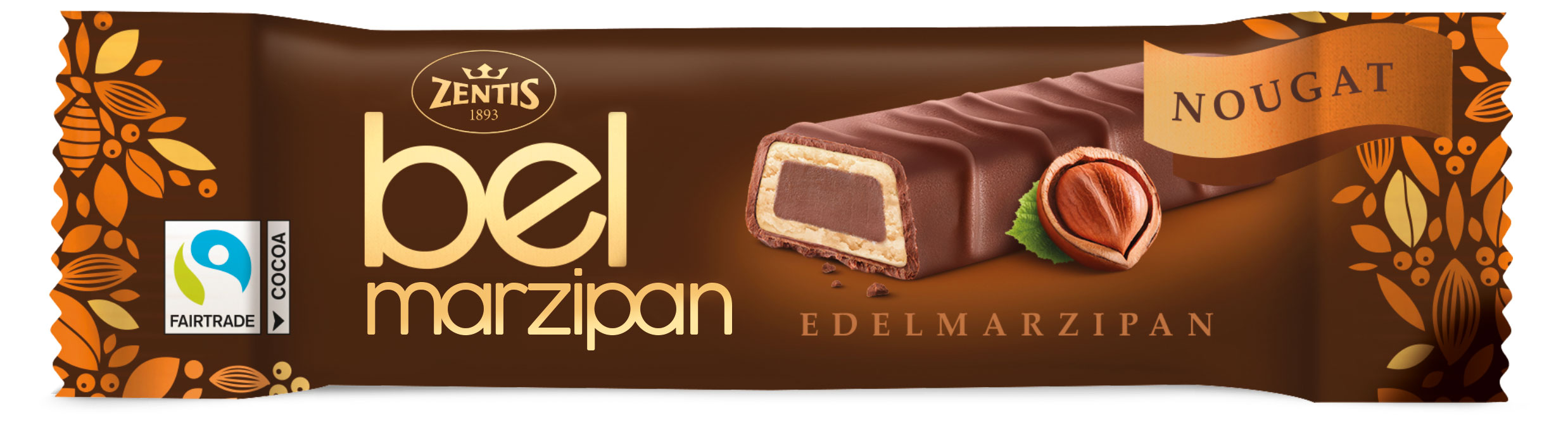 

Батончик марципановый ZENTIS Belmarzipan Nougat, 40 г