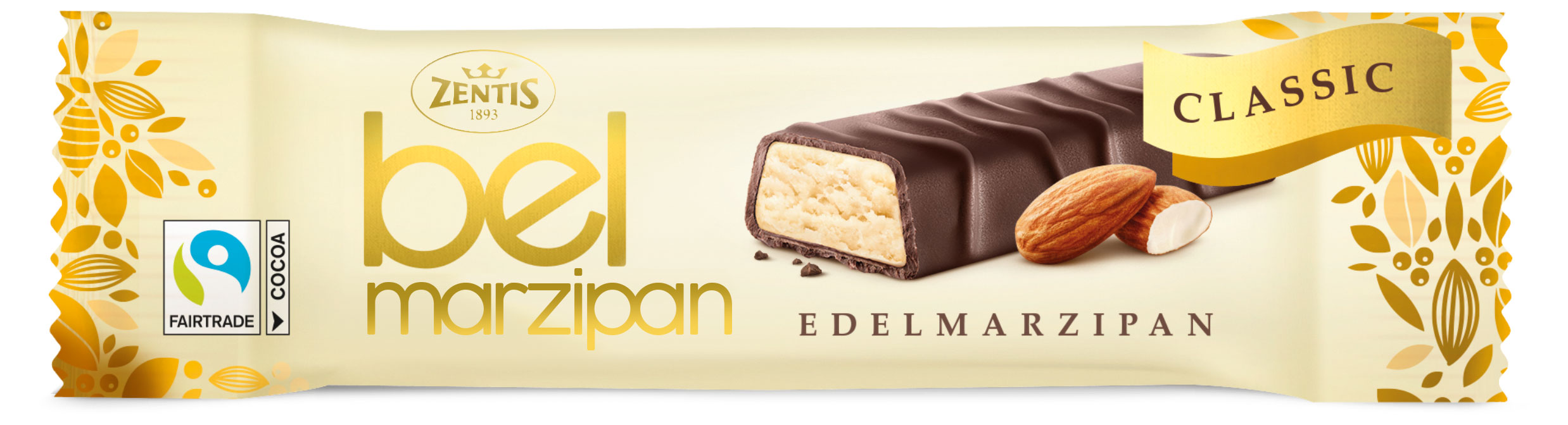 

Батончик марципановый ZENTIS Belmarzipan Classic, 40 г