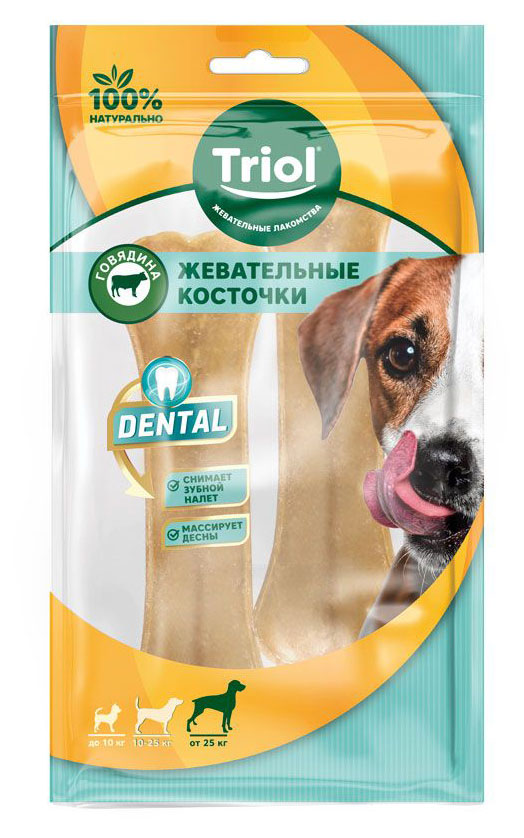 

Лакомство для собак Triol кость из жил, 165 г