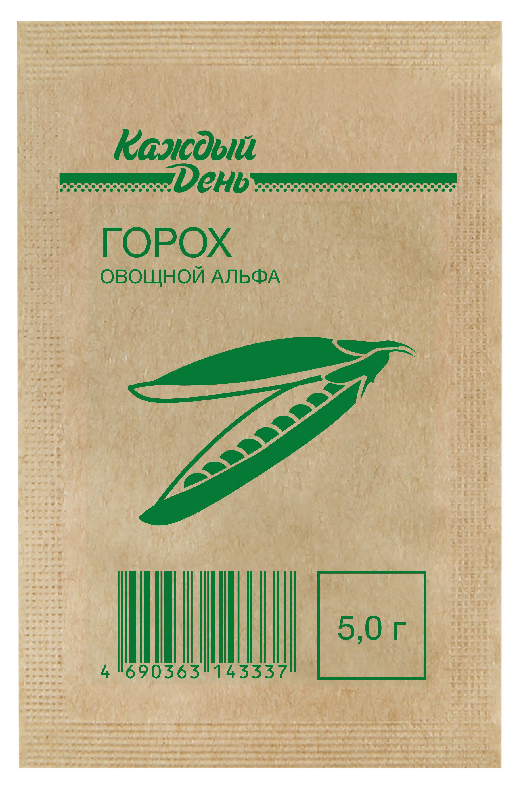 Изображение товара Семена Горох «Каждый день» Альфа овощной, 5 г