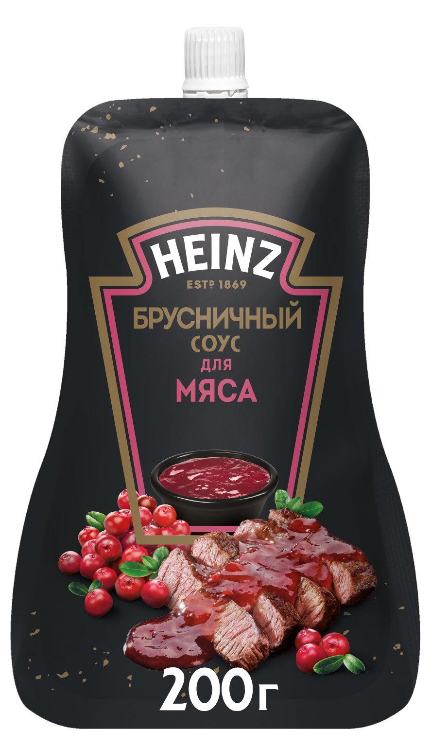 

Соус Heinz Брусничный для мяса, 200 г