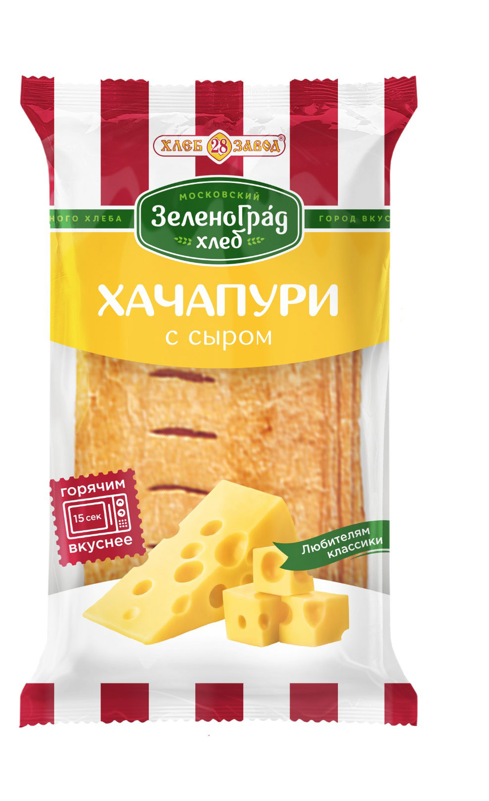 

Хачапури ЗеленоградХлеб с сыром, 60 г