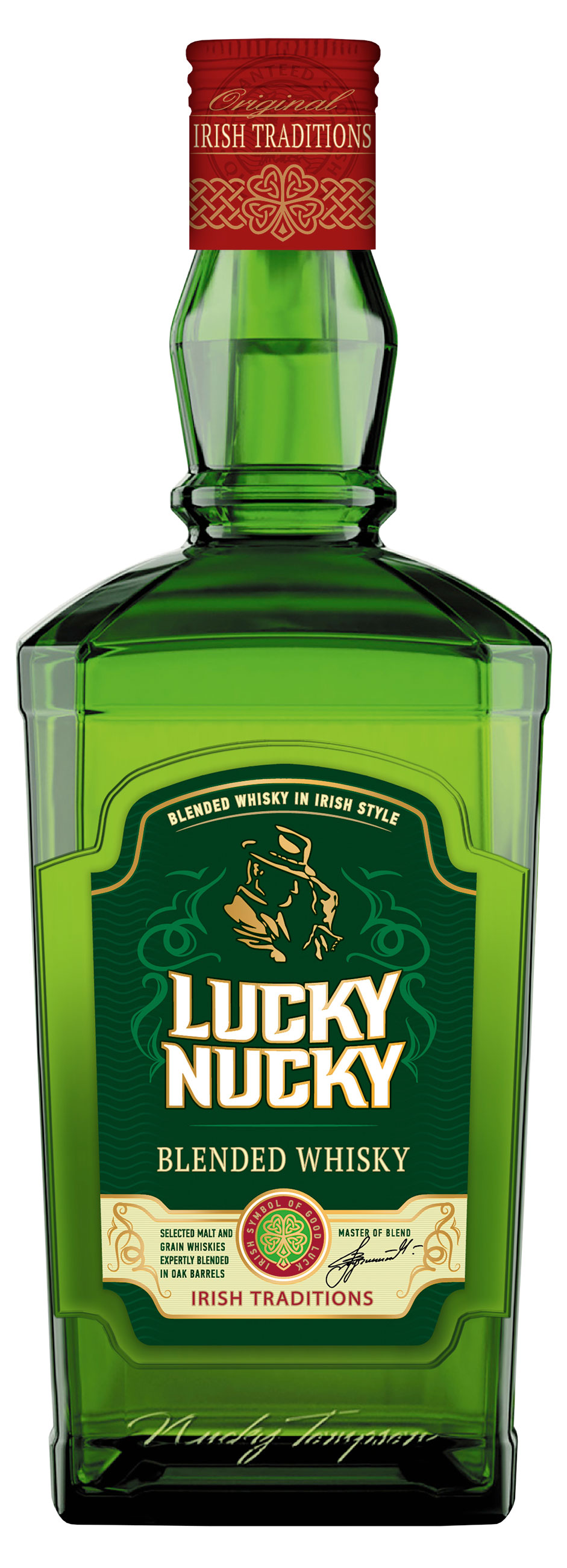 

Виски Lucky Nucky купажированный 3года Россия, 0,7 л