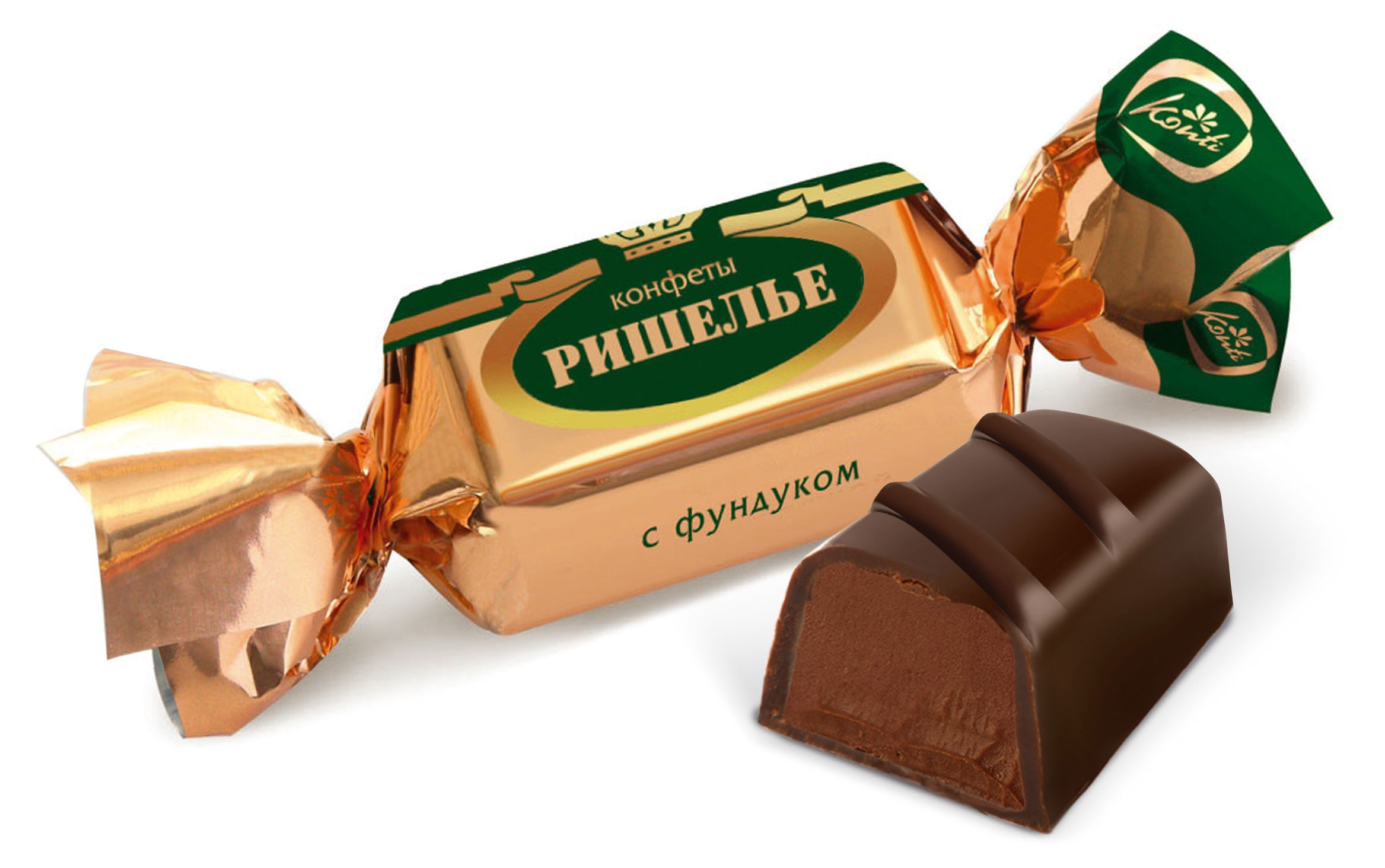 

Конфеты шоколадные Konti Ришелье с фундуком, вес