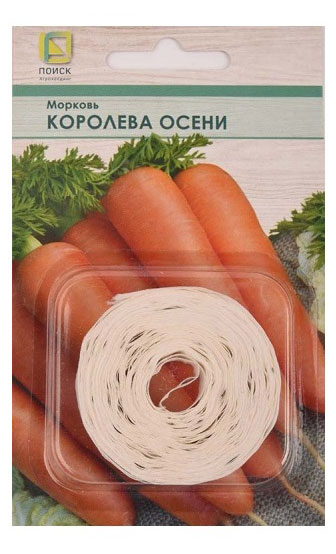 

Семена Поиск Морковь Королева осени