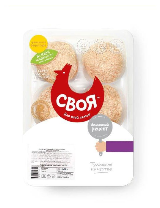 Изображение товара Шарики куриные «СВОЯ» охлажденные, 450 г