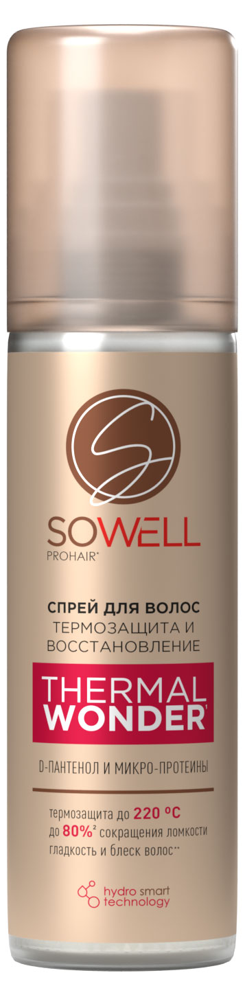 

Спрей для волос SoWell Термозащитный , 200 мл
