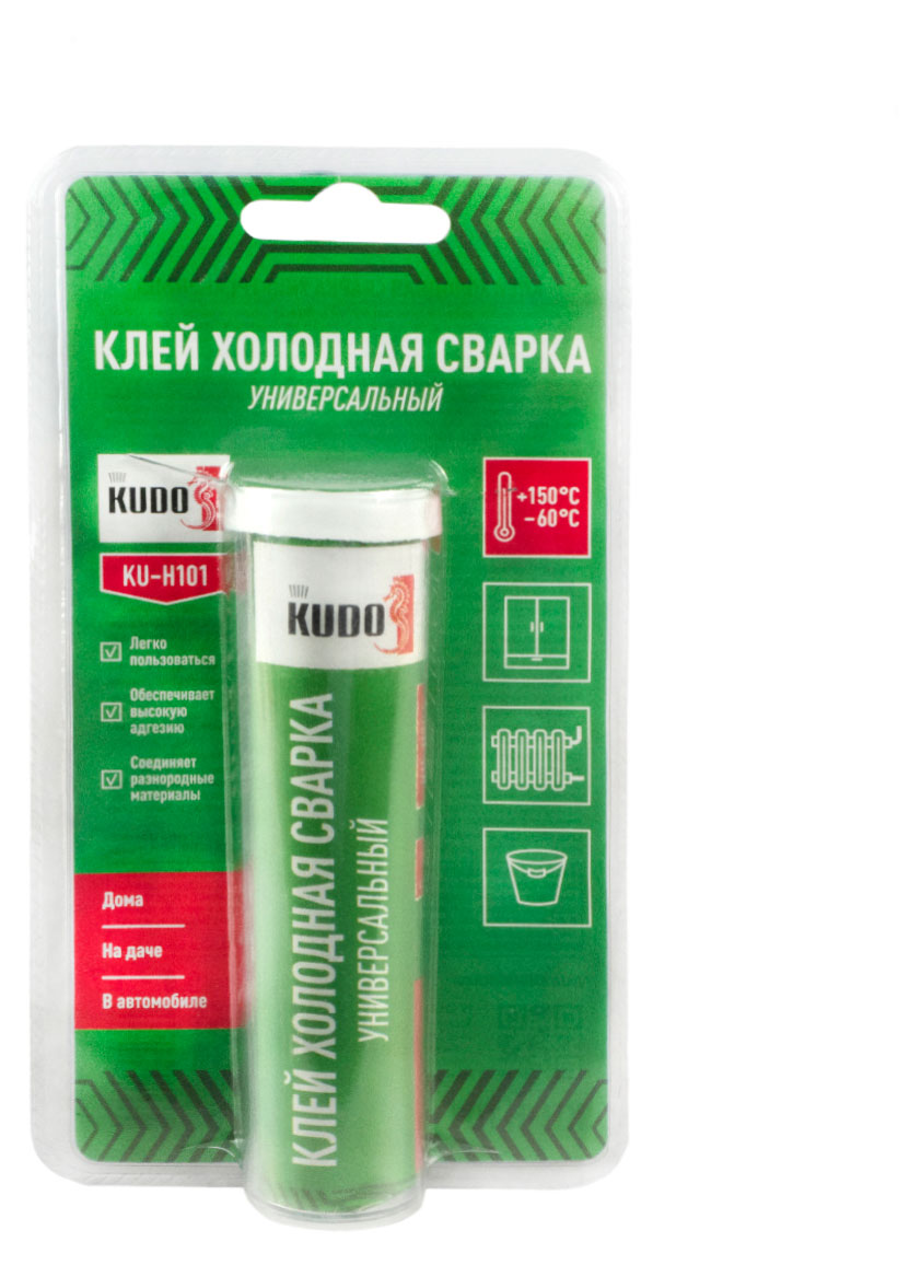 

Клей KUDO холодная сварка универсальный, 60г