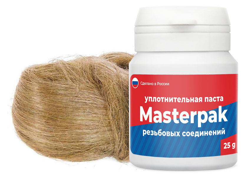 

Комплект Masterpak паста 25 г + лен