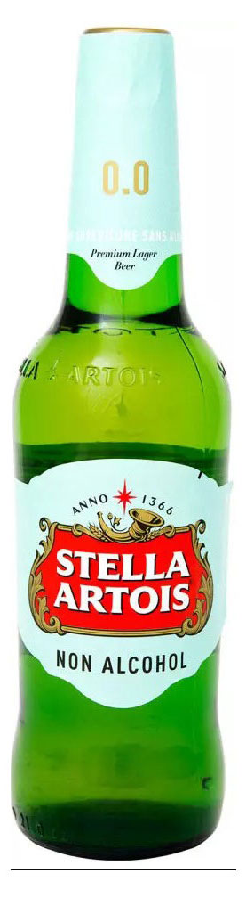 

Пиво безалкогольное Stella Artois светлое фильтрованное 0,5%, 440 мл
