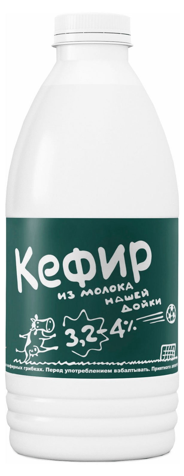 Изображение товара Кефир «Из молока Нашей дойки» 3,2 - 4% БЗМЖ, 930 г