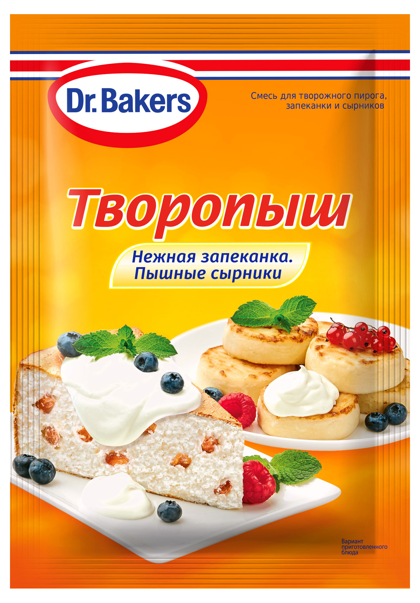 

Смесь для приготовления Dr.Bakers Творопыш творожный пирог, 60 г