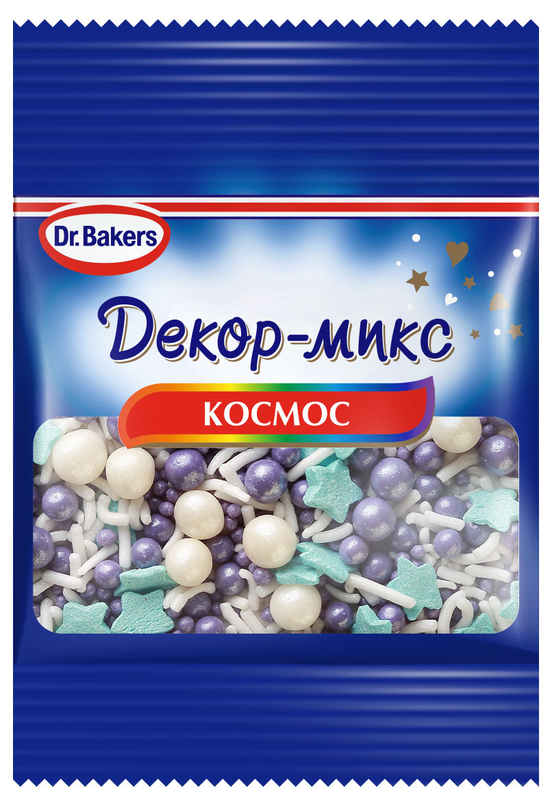 

Декор-микс Dr.Bakers Космос, 10 г