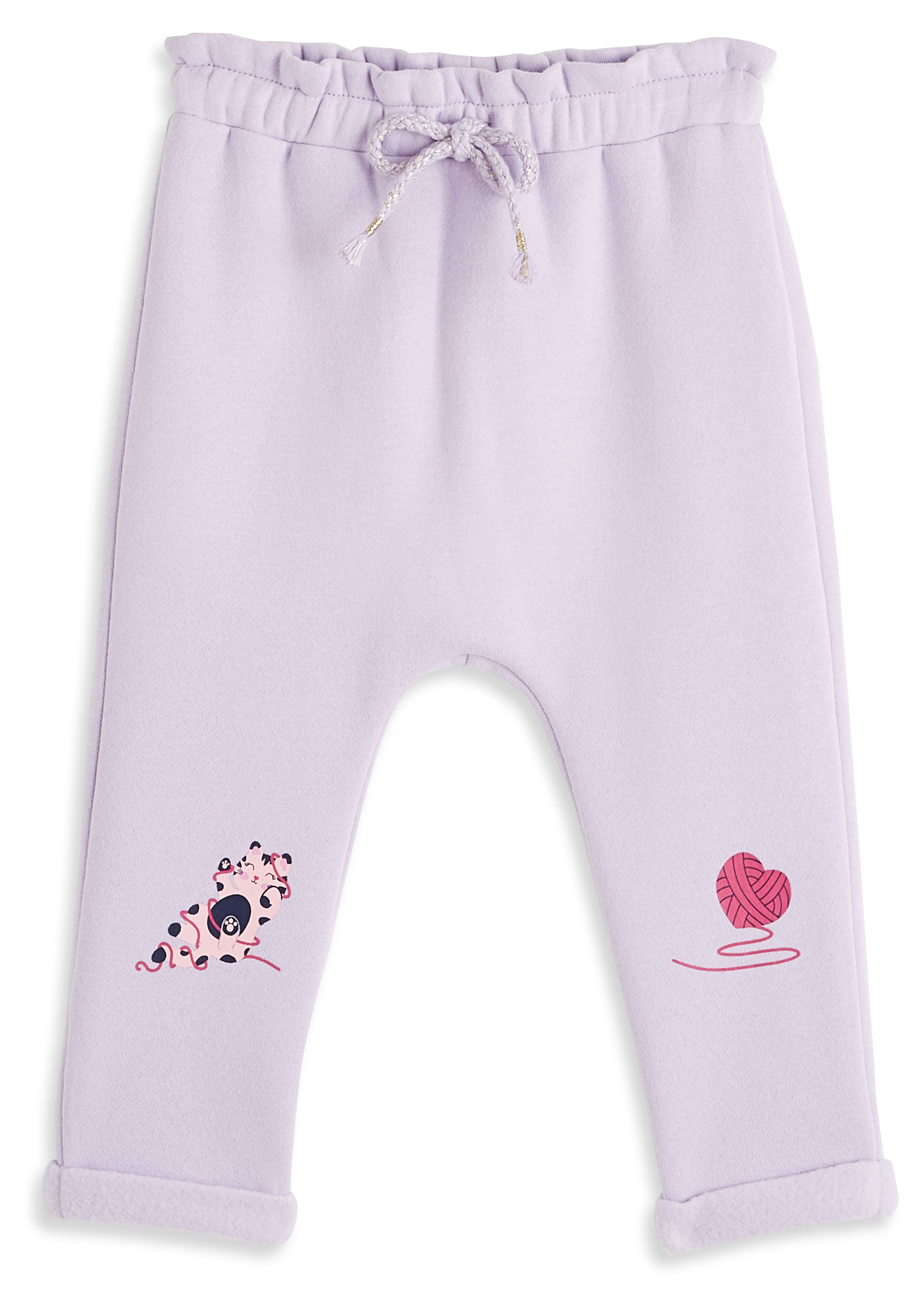 

Брюки для девочки InExtenso фиолетовые