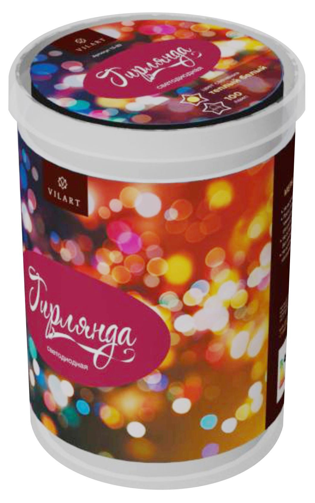 

Гирлянда VILART LED 100 ламп, 7 м