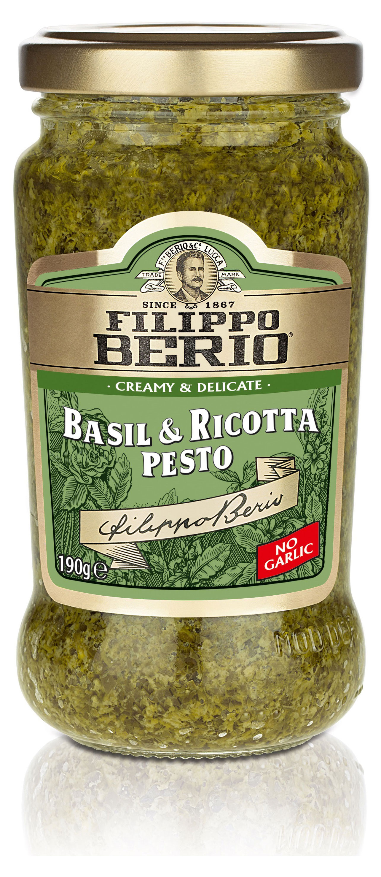 

Соус Filippo Berio Песто с базиликом и рикоттой, 190 г