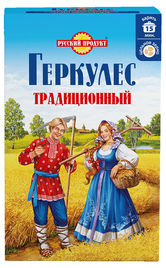

Хлопья овсяные Геркулес Традиционный, 500 г