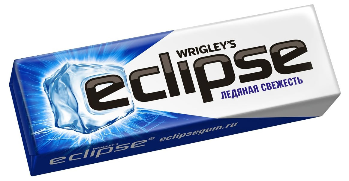 

Резинка жевательная Eclipse Ледяная свежесть без сахара, 13,6 г