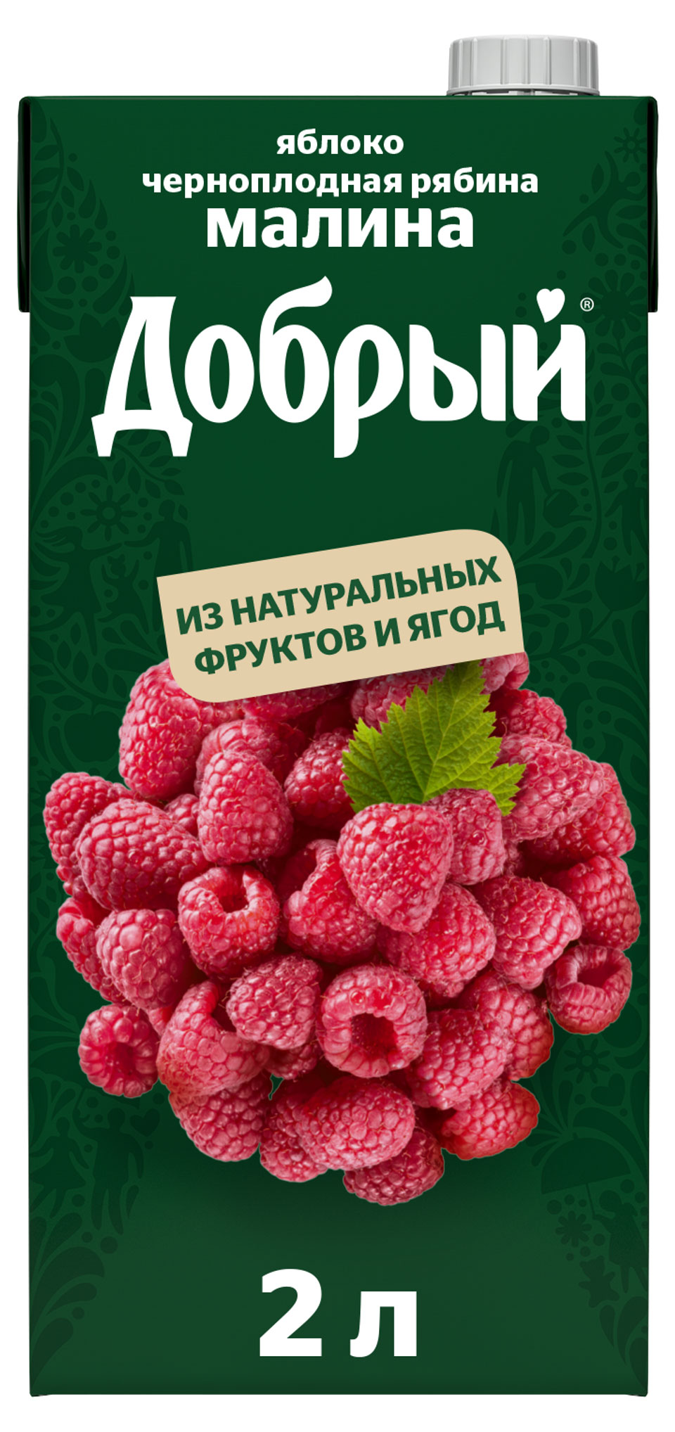 

Нектар Добрый Яблоко-Малина-Рябина, 2 л