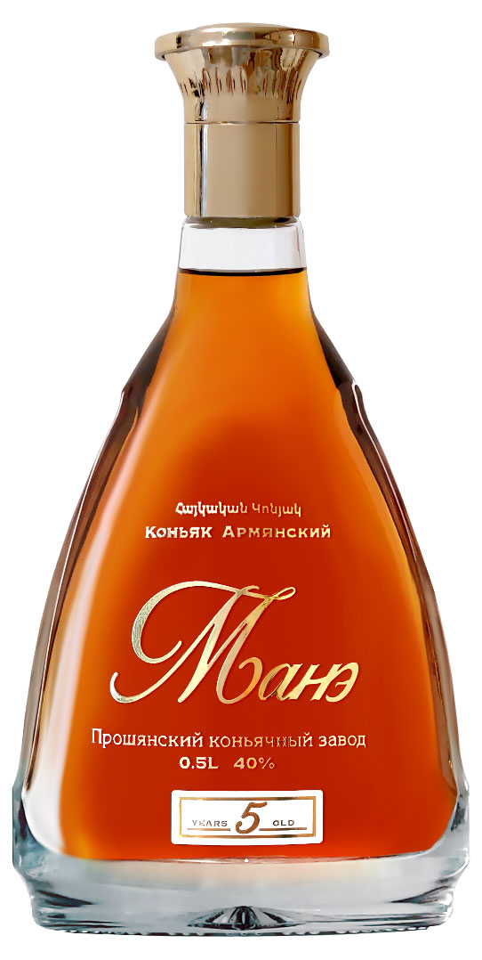 

Коньяк MANE ординарный выдержка 5 лет Армения, 0,5 л