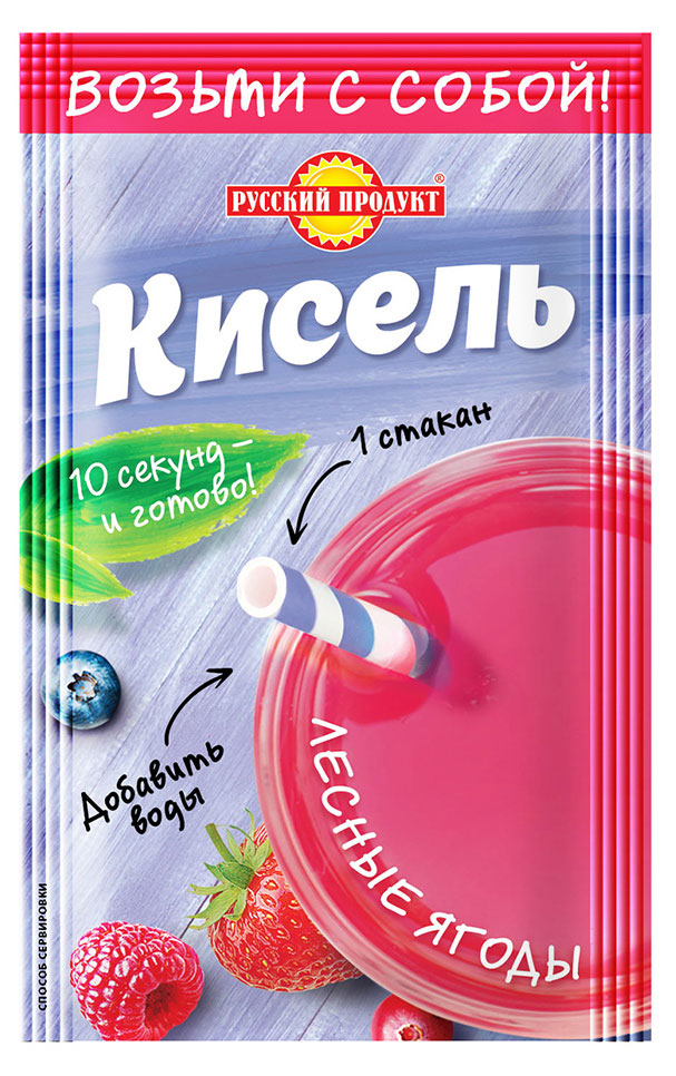 

Кисель Русский Продукт Лесные ягоды, 25 г
