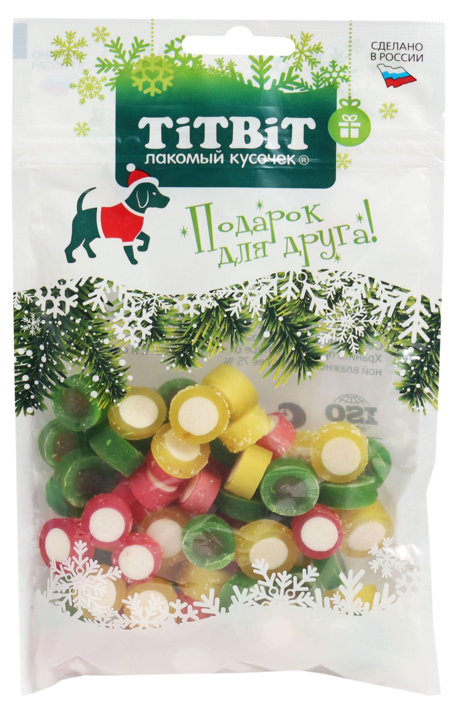 

Лакомство для собак TITBIT Дольки мармеладные, 100 г