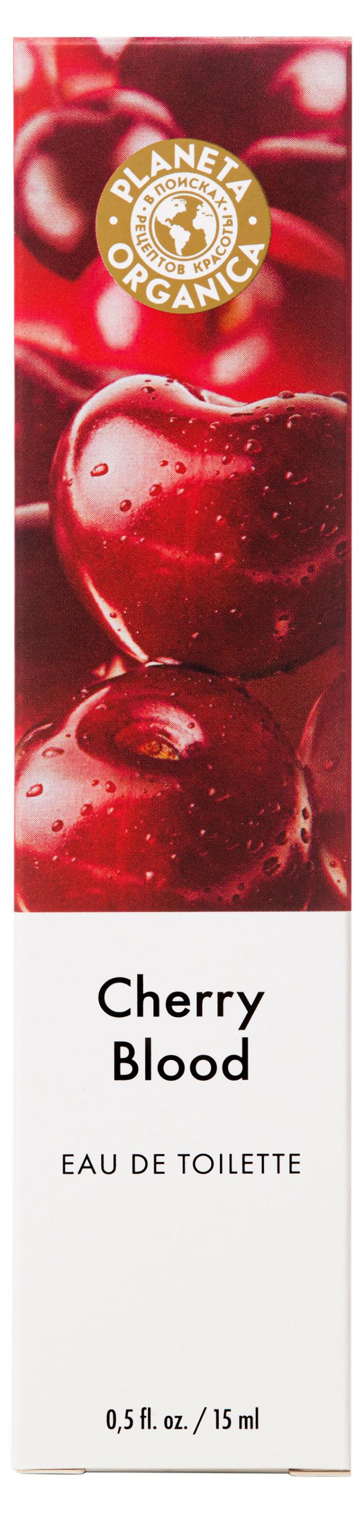 

Туалетная вода Planeta Organica Lesthtique du parfum Cherry Blood Вишневая Кровь для женщин, 15 мл