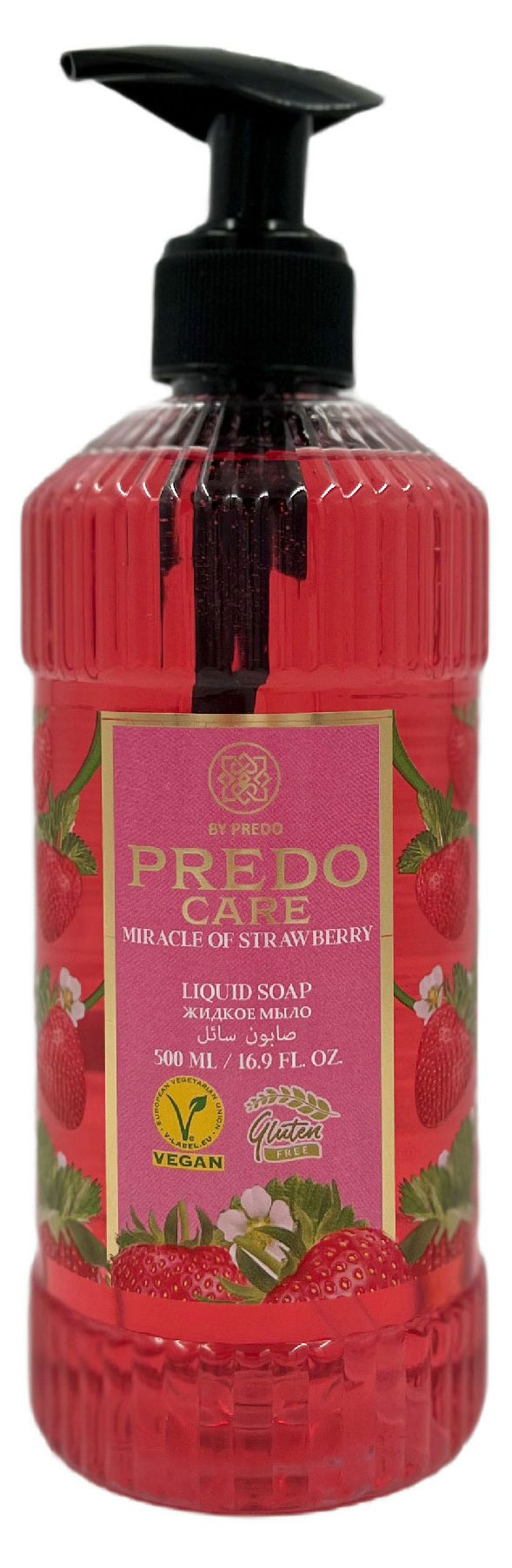 

Мыло жидкое Predo Care Клубника, 500 мл