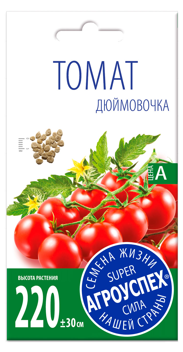 

Семена Агроуспех Томат черри Дюймовочка, 1 г