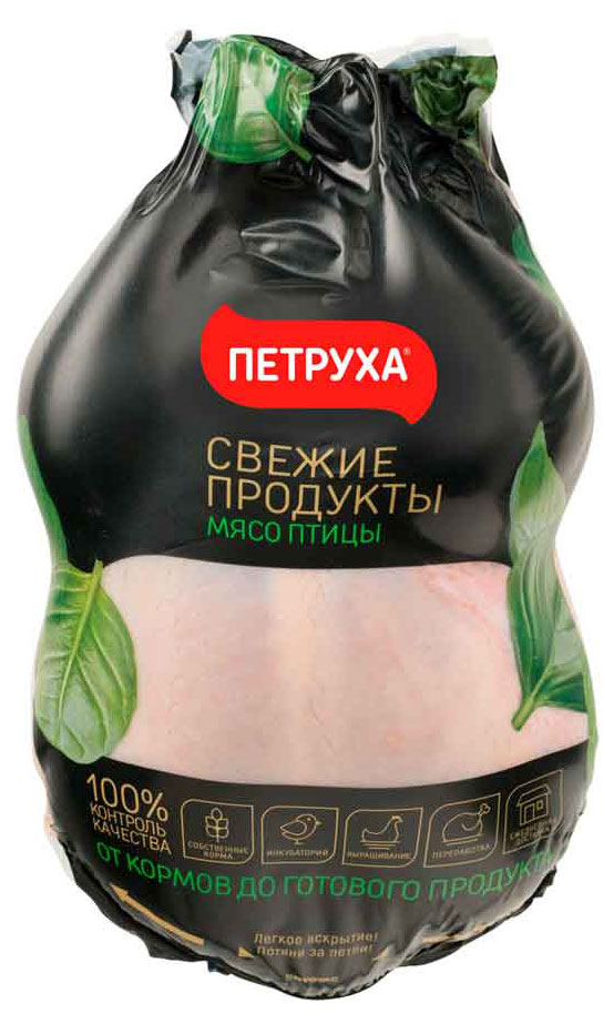 

Тушка цыпленка Петруха бройлер охлажденная, ~ 2,2 кг