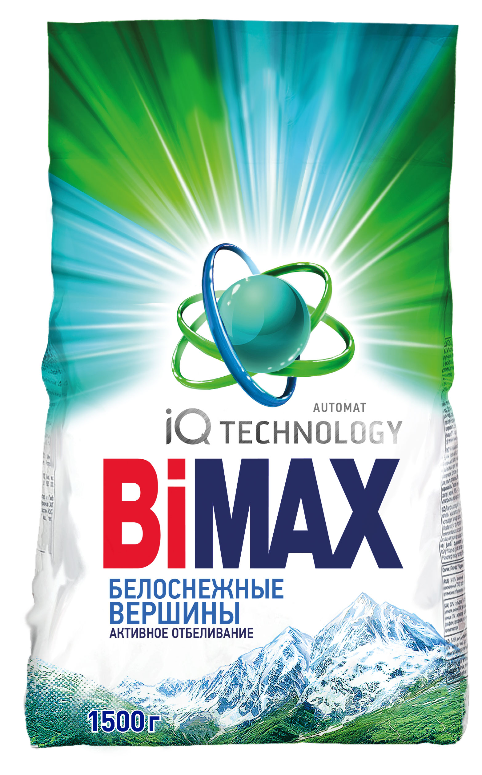 

Стиральный порошок Bimax Активное отбеливание, 1,5 кг