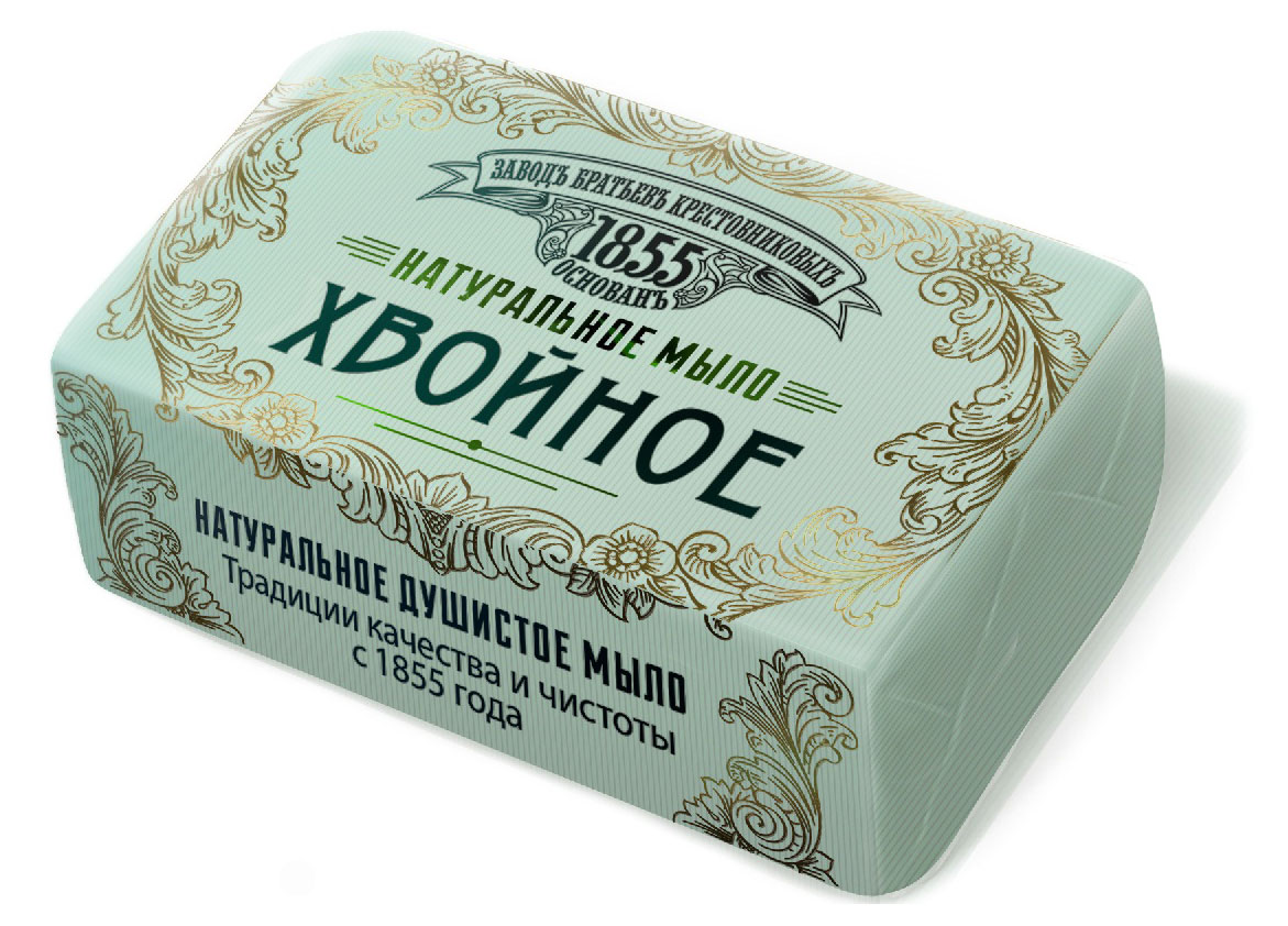 

Мыло кусковое Завод братьев Крестовниковых Хвойное, 135 г