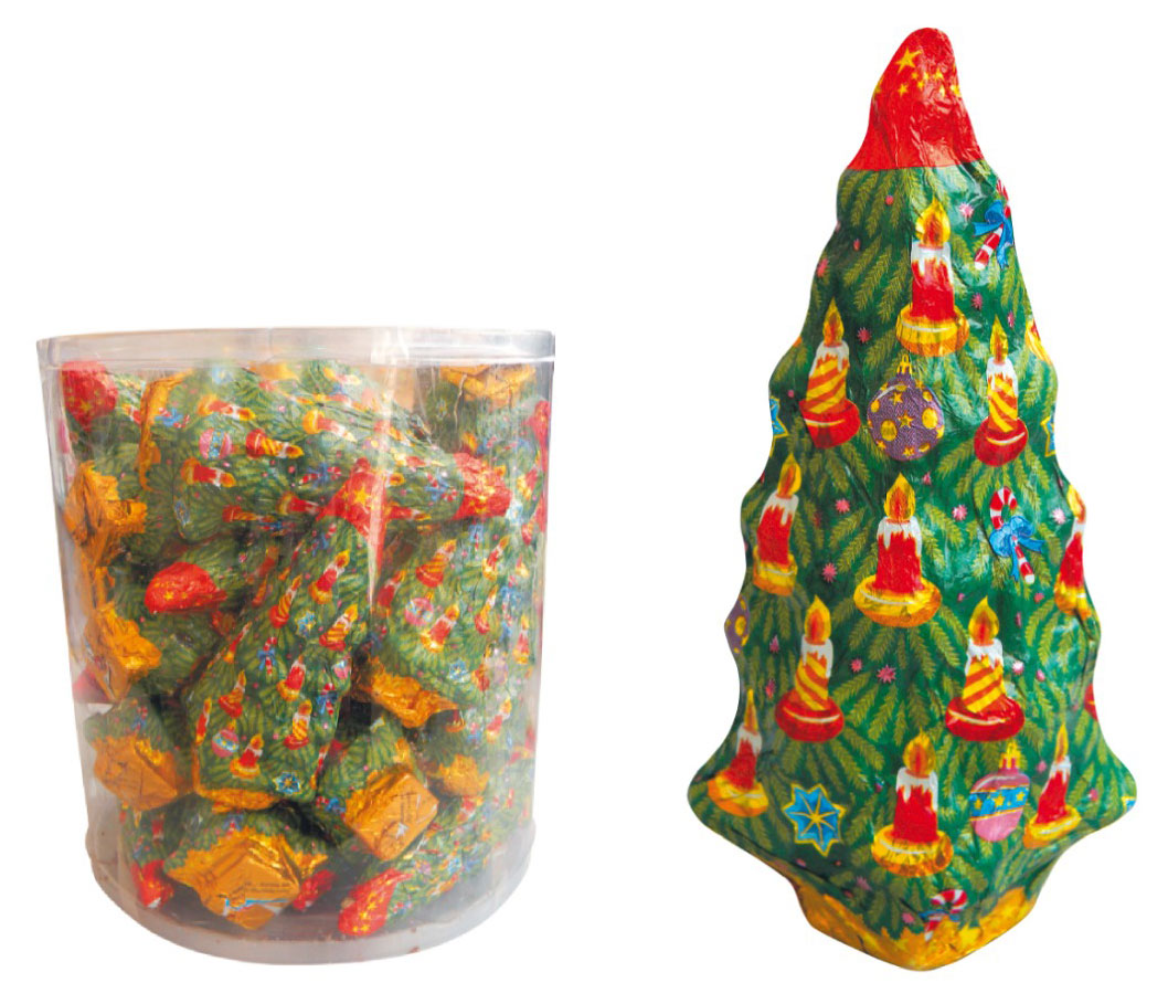 

Шоколад фигурный Елка новогодняя, 40 г, 1 шт