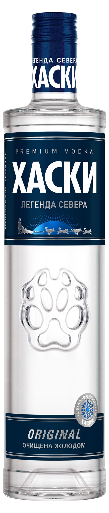 

Водка Хаски Россия, 0,5 л