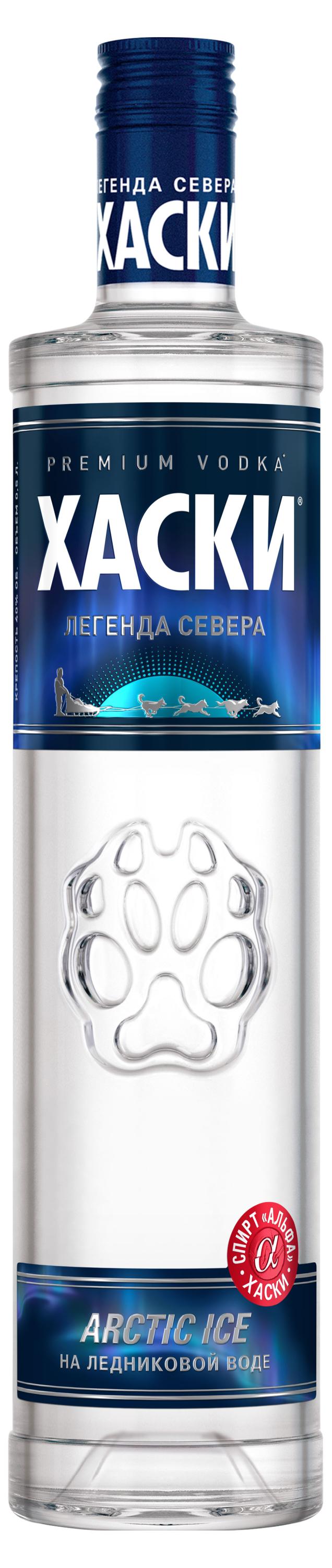 

Водка Хаски Arctic ICE Россия, 0,5 л