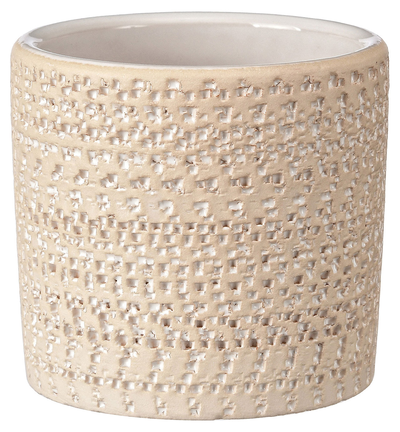 

Кашпо мини Бельгия-А бежевое без поддона, 180 мл