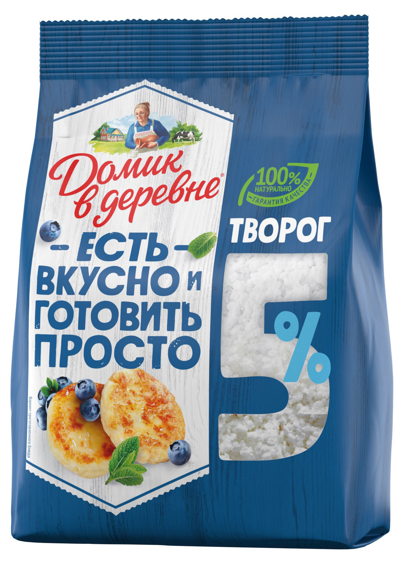 

Творог рассыпчатый Домик в деревне 5% БЗМЖ, 435 г