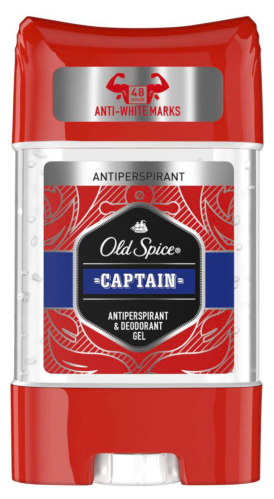 

Дезодорант-антиспирант гелевый Old Spice Captain, 70 мл