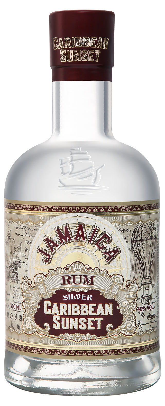

Ром Caribbean Sunset Silver Россия, 0,5 л