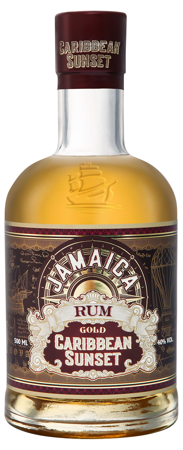 

Ром Caribbean Sunset Gold Россия, 0,5 л
