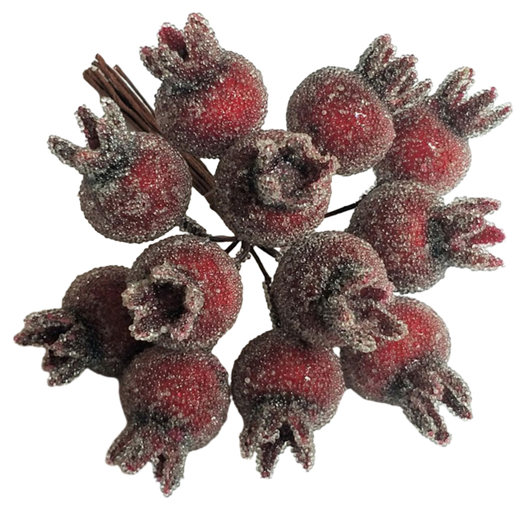 Изображение товара Набор ягод Азалия Декор для декора праздников 12 шт красный