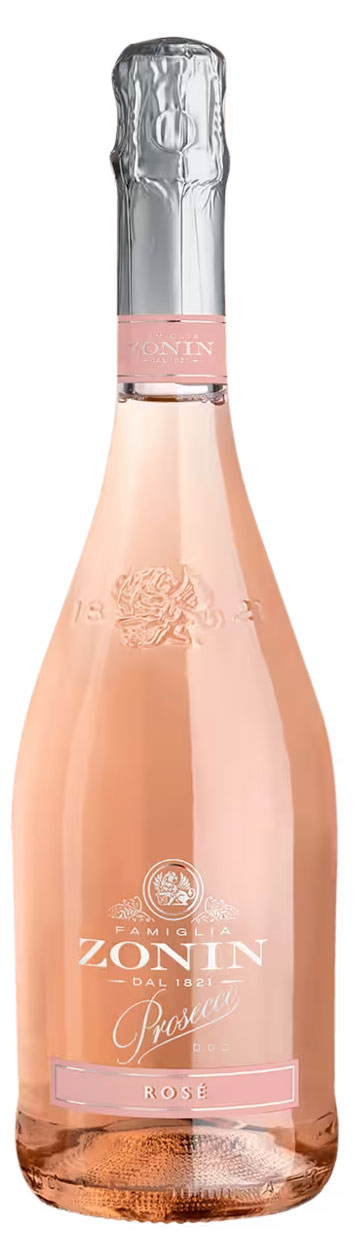Изображение товара Игристое розовое вино Zonin Prosecco Rose, Италия, 0.75 л, брют