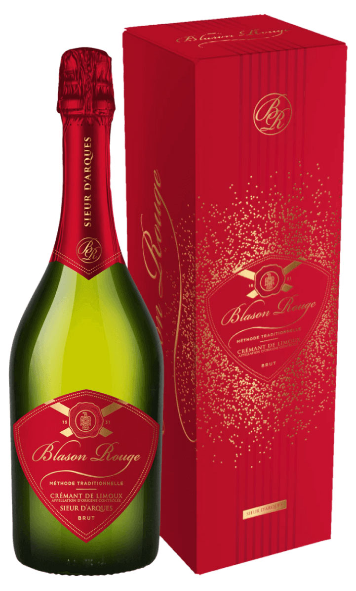 

Игристое вино Blason Rouge Cremant De Limoux белое брют 12,5% Франция, 0,75л