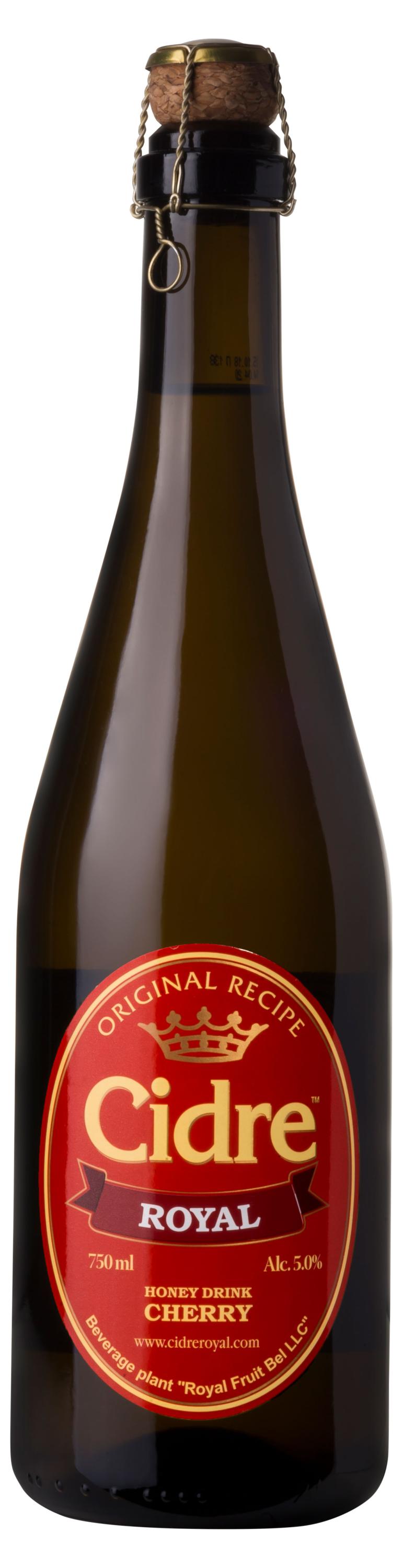 

Медовуха Cidre Royal Cherry 5%, 0,75 л