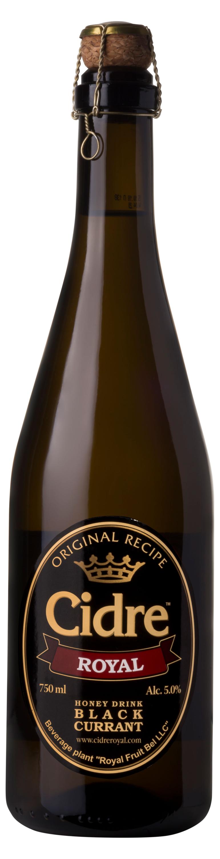 

Медовуха Cidre Royal Black Currant полусладкая 5%, 750 мл